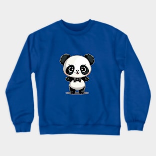 Chibi baby panda Crewneck Sweatshirt